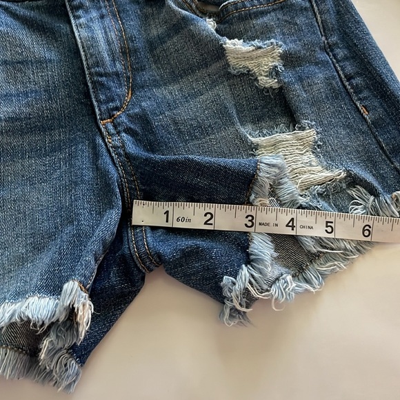 Joe’s Jeans Cut Off Shorts Mid Rise Size 25 - Picture 7 of 16